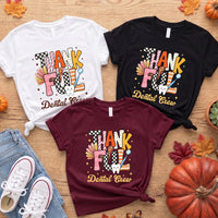 Personalized Dental Crew Shirt, Custom Thankful Tooth Sweatshirt, Retro Dental Team Tee, Dentist Thanksgiving Gift, Gift for Dentist
