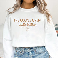 Personalized Cookie Crew Christmas Tee, Custom Baking Role Holiday Shirt, Gingerbread Crew Matching Tee, Xmas Gift for Home Bakers