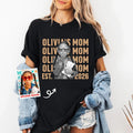 Personalized Custom Photo Mom Sweatshirt, Custom Child Name Est 2026 Shirt, Photo Mama Hoodie, Mother's Day Gift, Gift for New Mom