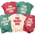 Custom The Festive One Shirt, Matching Family Christmas Tee, Funny Holiday Group Shirt, Christmas Pajama Party Outfit, Holiday Gift