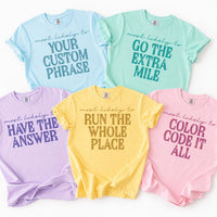 Personalized Most Likely To Office Shirt, Custom Front Desk Team Tee, Funny Office Quote Shirt, Receptionist Team Gift, Gift for Coworker