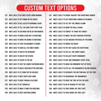 Custom Most Likely Christmas Family Shirt, Knock Over Tree Tee, Matching Holiday Pajama Tee, Family Christmas 2026 Outfit, Holiday Gift Idea