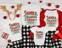 Personalized Family Christmas Crew 2026 Sweatshirt, Custom Santa Hat Name Tee, Matching Family Holiday Outfit, Christmas Gift for Loved Ones