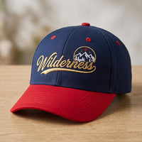 Personalized Two Tone Embroidered Cap, Custom Text Logo Baseball Hat, Structured Snapback Cap, Team Business Gift, Gift for Her or Him
