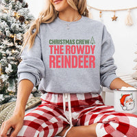 Personalized Funny Christmas Crew Shirt, Custom Crew Title Holiday Tee, Matching Holiday Sweatshirt, Funny Family Outfit, Christmas Gift