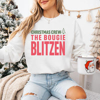 Personalized Funny Christmas Crew Shirt, Custom Crew Title Holiday Tee, Matching Holiday Sweatshirt, Funny Family Outfit, Christmas Gift