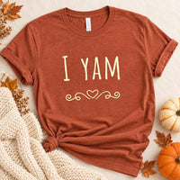 Personalized Potato Thanksgiving Day Shirt, Custom Sweet Crispy Potato Tee, Matching Friendsgiving Shirt, Fall Dinner Tee, Fall Gift