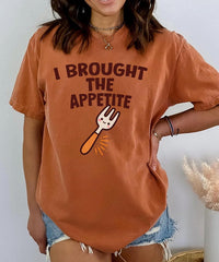 Personalized Thanksgiving Dinner Shirt, Custom Cute Food Character Tee, Funny Turkey Crewneck, Matching Family Outfit, Thanksgiving Gift