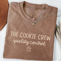 Personalized Cookie Crew Christmas Tee, Custom Baking Role Holiday Shirt, Gingerbread Crew Matching Tee, Xmas Gift for Home Bakers
