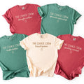 Personalized Cookie Crew Christmas Tee, Custom Baking Role Holiday Shirt, Gingerbread Crew Matching Tee, Xmas Gift for Home Bakers
