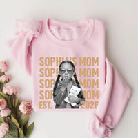 Personalized Custom Photo Mom Sweatshirt, Custom Child Name Est 2026 Shirt, Photo Mama Hoodie, Mother's Day Gift, Gift for New Mom