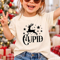 Personalized Santa Reindeer Name Shirt, Custom Reindeer Crew Christmas Tee, Star Vintage Sweatshirt, Xmas Pajama Top, Gift for Family