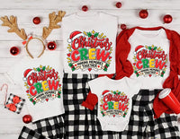 Christmas Crew Making Memories Sweatshirt, Festive Matching Family Shirt, Santa Hat Crew Lettering Top, Holiday Party Outfit, Christmas Gift