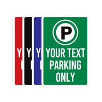 Custom Parking Aluminum Sign for Business - Rust Free Aluminum Sign, Weather/Fade Resistant, Custom Parking Sign Easy Mounting Metal Sign