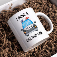 Personalized Police Officer Mug - Unique Funny Gift for Cop Graduation, Retirement, Appreciation | Hilarious Law Enforcement Coffee Cup