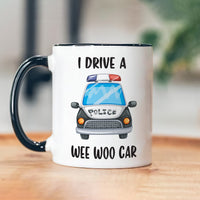 Personalized Police Officer Mug - Unique Funny Gift for Cop Graduation, Retirement, Appreciation | Hilarious Law Enforcement Coffee Cup