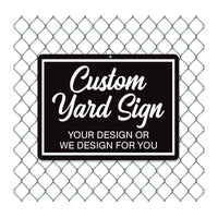 Custom Aluminum Sign - Personalized Metal Signage, Outdoor Business Display, Durable Parking & Warning Signs, Customizable for Any Use