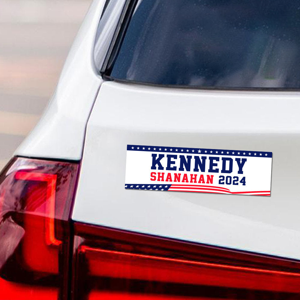 Kennedy Shanahan 2024 Car Magnet, RFK Jr. Magnet, President Election 2024, Robert F. Kennedy Jr For President 2024 Vehicle Magnet, 6" x 4.5"