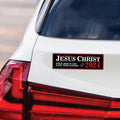 Jesus Christ 24 Only Jesus Can Save This Nation Car Magnet, Jesus 2024 Magnet, Jesus Our Only Hope , Jesus Vehicle Magnet - 10