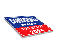 a red, white, and blue book with the words garmische indiana