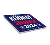 Kennedy Shanahan 2024 Yard Sign - Robert F. Kennedy Jr. For President 2024 Lawn Sign, Election 2024 RFK Jr. Yard Sign with Metal H-Stake