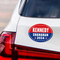 Kennedy Shanahan 2024 Car Magnet, RFK Jr. Magnet, President Election 2024, Robert F. Kennedy Jr For President 2024 Vehicle Magnet, 6