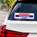 Kennedy Shanahan 2024 Sticker Vinyl Decal, RFK Jr 2024, Election 2024, Robert F Kennedy Jr For President 2024 Bumper Sticker Decal, 10