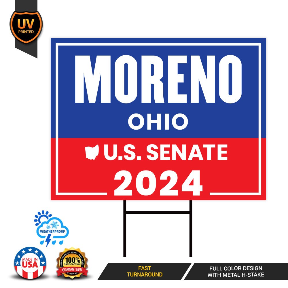 a sign with the words u s senate on it