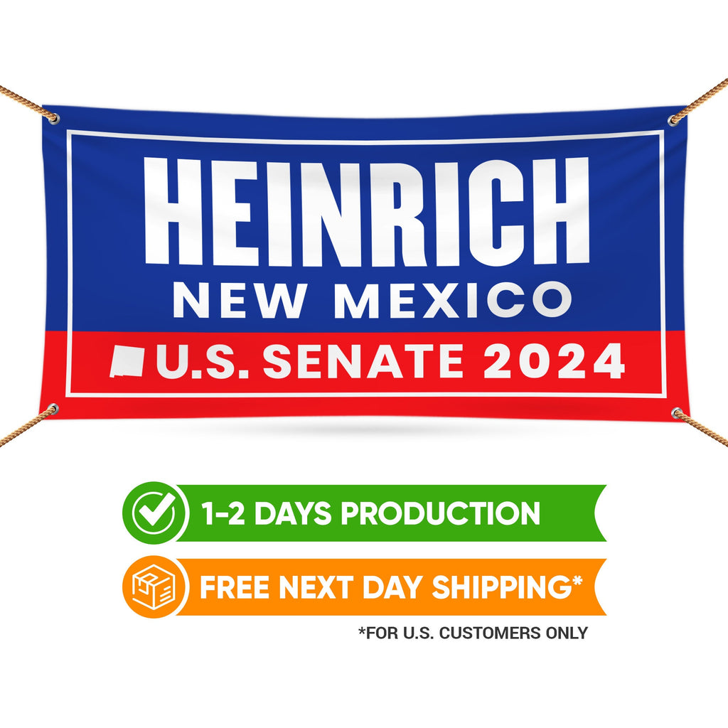 a banner with the name of a new mexico state
