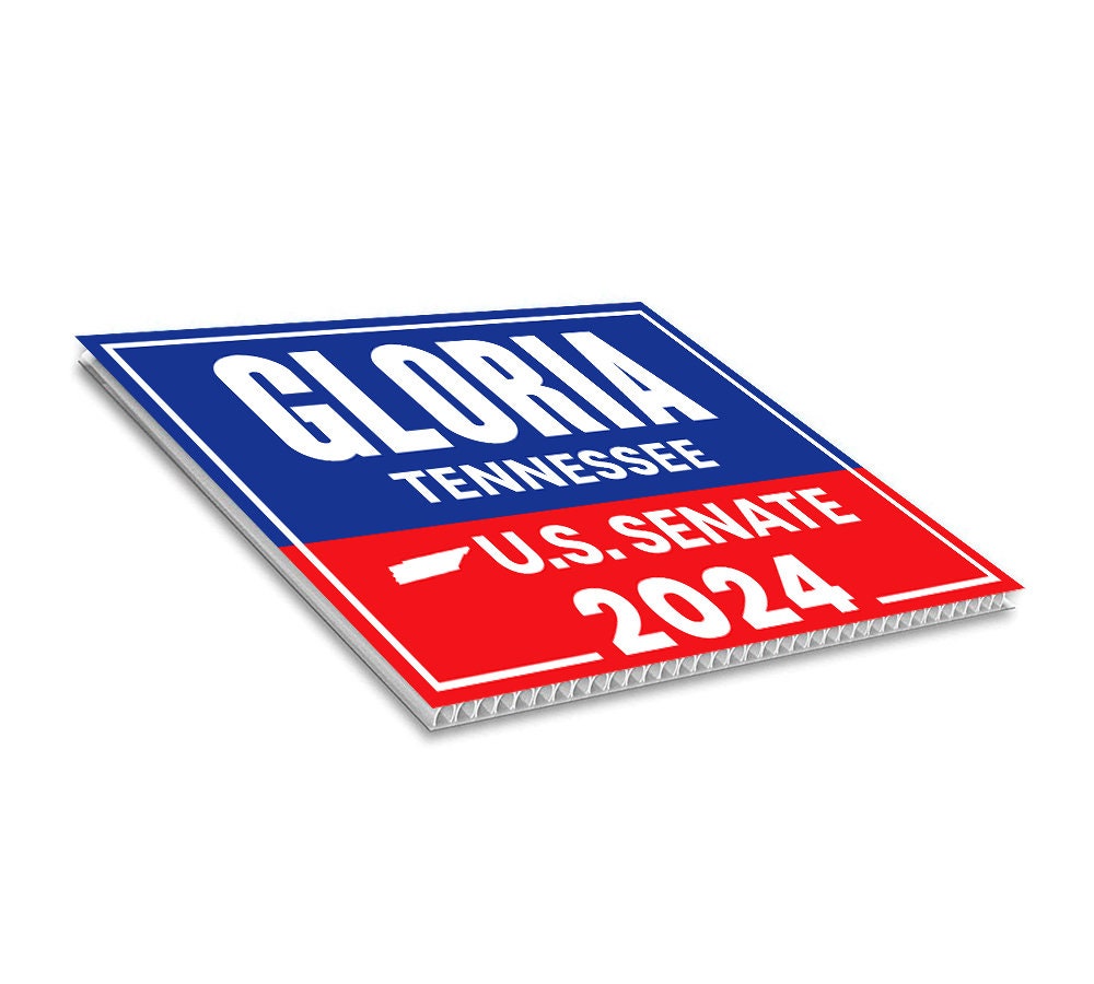 a red, white and blue sticker with the words florida on it