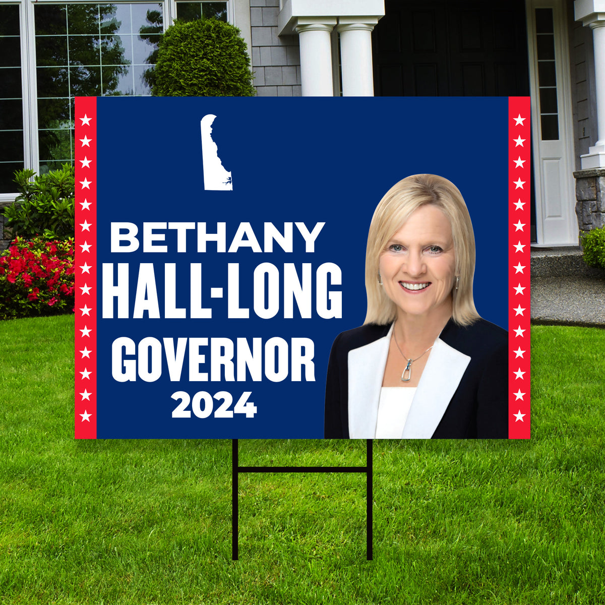Bethany Hall-Long For Delaware Governor Yard Sign - Coroplast 2024 Gov ...