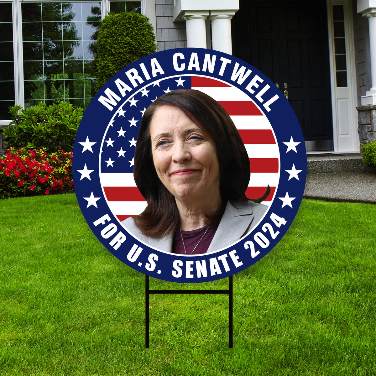 Senator Welcomesign Maria Cantwell US Senate Yard Sign - Coroplast US Senate Election Wash ...