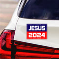 Jesus Christ 24 Only Jesus Can Save This Nation Car Magnet, Jesus 2024 Magnet, Jesus Our Only Hope , Jesus Vehicle Magnet - 6