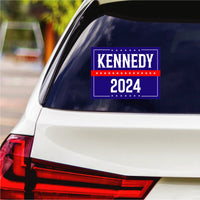 Kennedy 2024 Sticker Vinyl Decal, RFK Jr. 2024, Election 2024, Robert F. Kennedy Jr. For President 2024 Bumper Sticker Decal - 6" x 4.5"