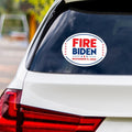 Fire Biden 2024 Sticker Vinyl Decal, Anti Biden Vinyl Sticker, 2024 President Election, Fire Biden Bumper Sticker, 6