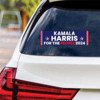 Kamala Harris 2024 Sticker Vinyl Decal, Harris For President 2024 Vinyl Sticker, Madam President, Election Harris Bumper Sticker - 10" x 3"