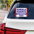 Kamala Harris 2024 Sticker Vinyl Decal, Harris For President 2024 Vinyl Sticker, Madam President, Election Harris Bumper Sticker - 6