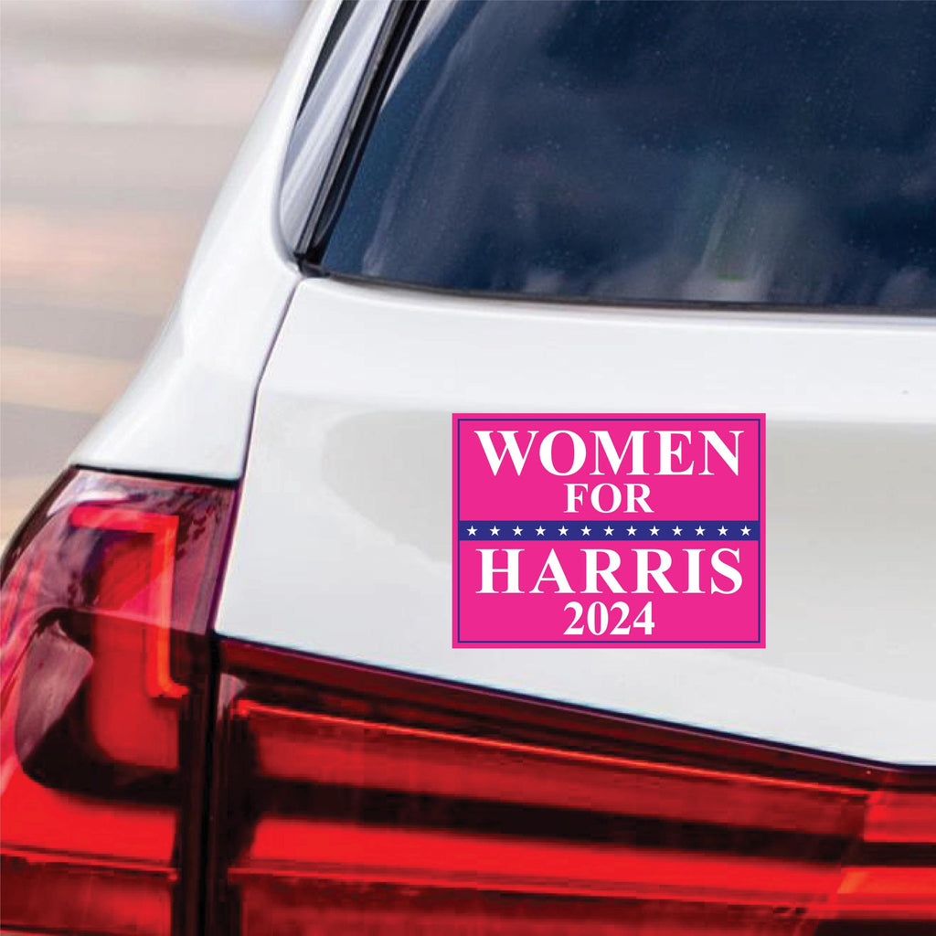 Women for Harris Car Magnet, Harris For President 2024 Vehicle Magnet, Election 2024, Kamala Harris 2024, Madam President Magnet, 6" x 4.5"