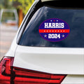 Kamala Harris 2024 Sticker Vinyl Decal, Harris For President 2024 Vinyl Sticker, Madam President, Election Harris Bumper Sticker - 6