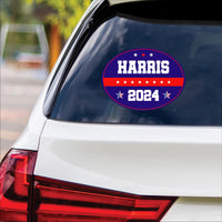Kamala Harris 2024 Sticker Vinyl Decal, Harris For President 2024 Vinyl Sticker, Madam President, Election Harris Bumper Sticker - 6" x 4.5"