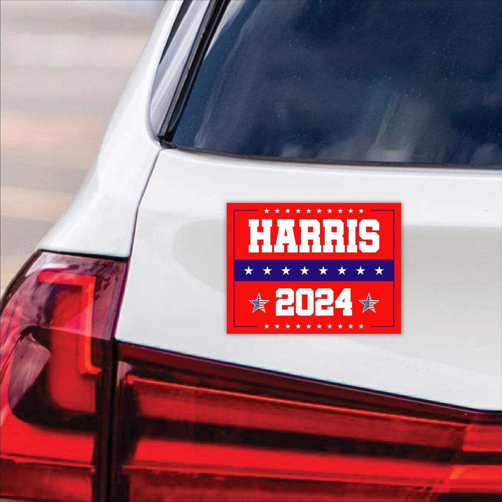Kamala Harris 2024 Car Magnet, Harris For President 2024 Vehicle Magnet, 2024 President Election Bumper, Madam President Magnet, 6" x 4.5"