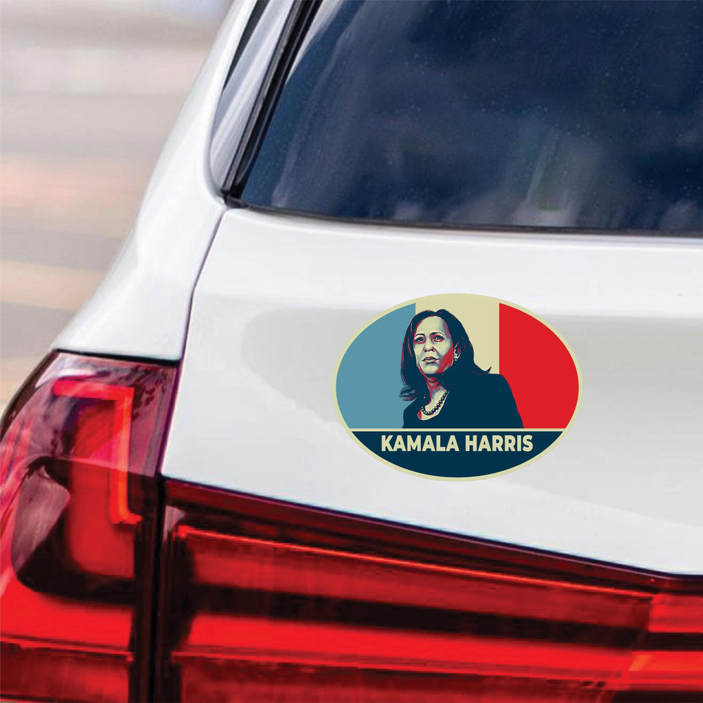 Kamala Harris 2024 Car Magnet, Harris For President 2024 Vehicle Magnet, 2024 President Election Bumper, Madam President Magnet, 6" x 4.5"