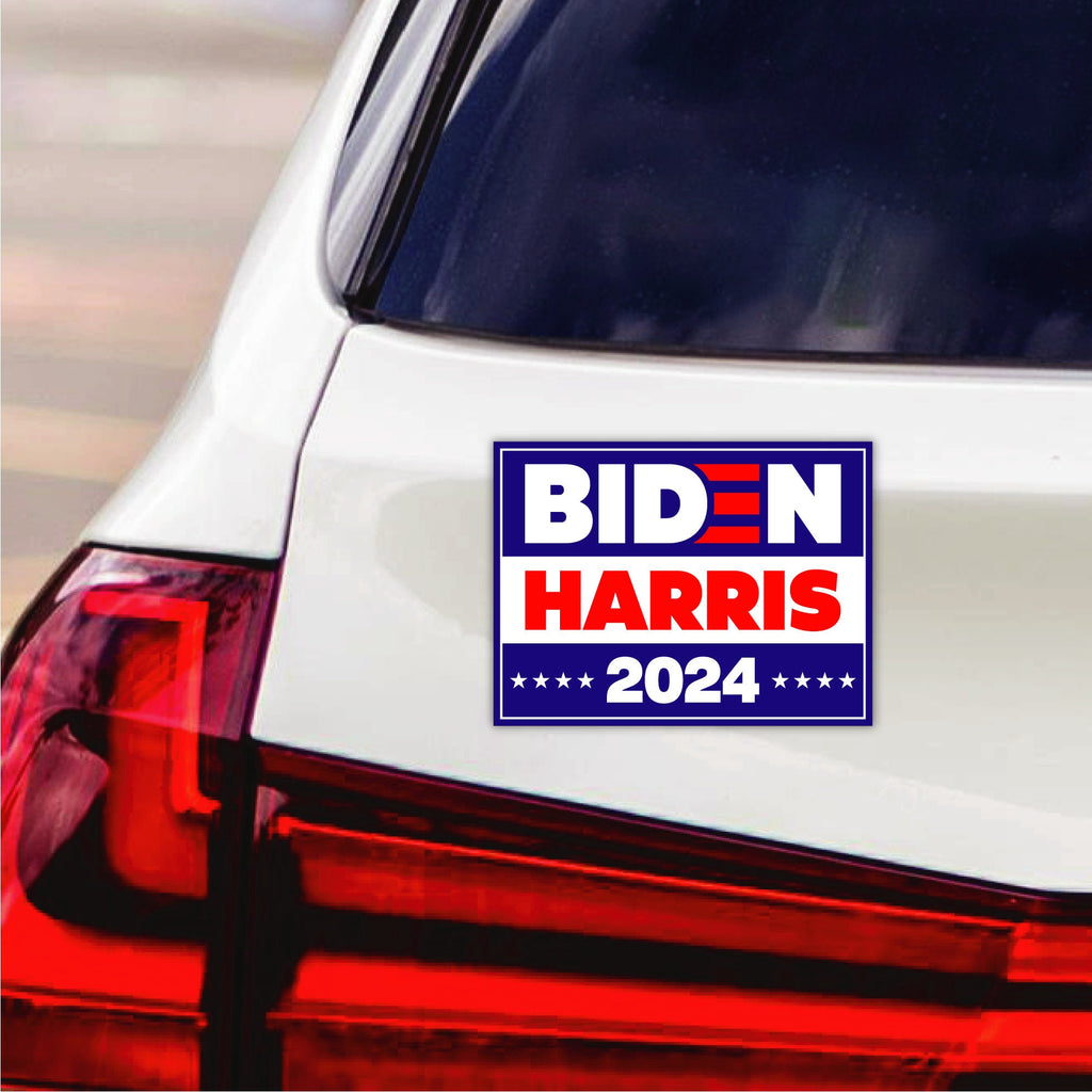 Biden Harris 2024 Car Magnet, Biden for President 2024 Vehicle Magnet, Biden Harris 2024 Bumper , Biden Harris Magnet, 6" x 4.5"