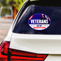 Biden Harris 2024 Sticker Vinyl Decal, Biden for President 2024 Vinyl Sticker, Veterans are Not Suckers Or Losers Bumper Sticker - 6