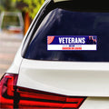 Biden Harris 2024 Sticker Vinyl Decal, Biden for President 2024 Vinyl Sticker, Veterans are Not Suckers Or Losers Bumper Sticker - 10