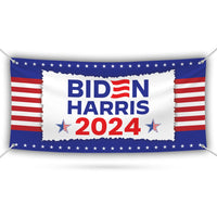 Joe Biden 2024 Banner Sign, 13 Oz Joe Biden For President 2024 Sign, Restore The Soul of America, Election Vinyl Banner With Metal Grommets