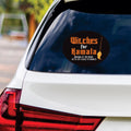 Witches for Kamala Sticker Vinyl Decal, Harris For President 2024 Vinyl Sticker, Election 2024, Halloween Witch Bumper Sticker - 6