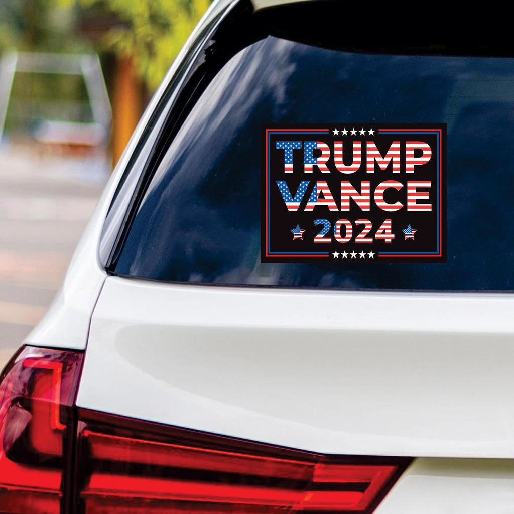 Trump Vance 2024 Sticker Vinyl Decal, Trump 2024 Vinyl Sticker, 2024 E