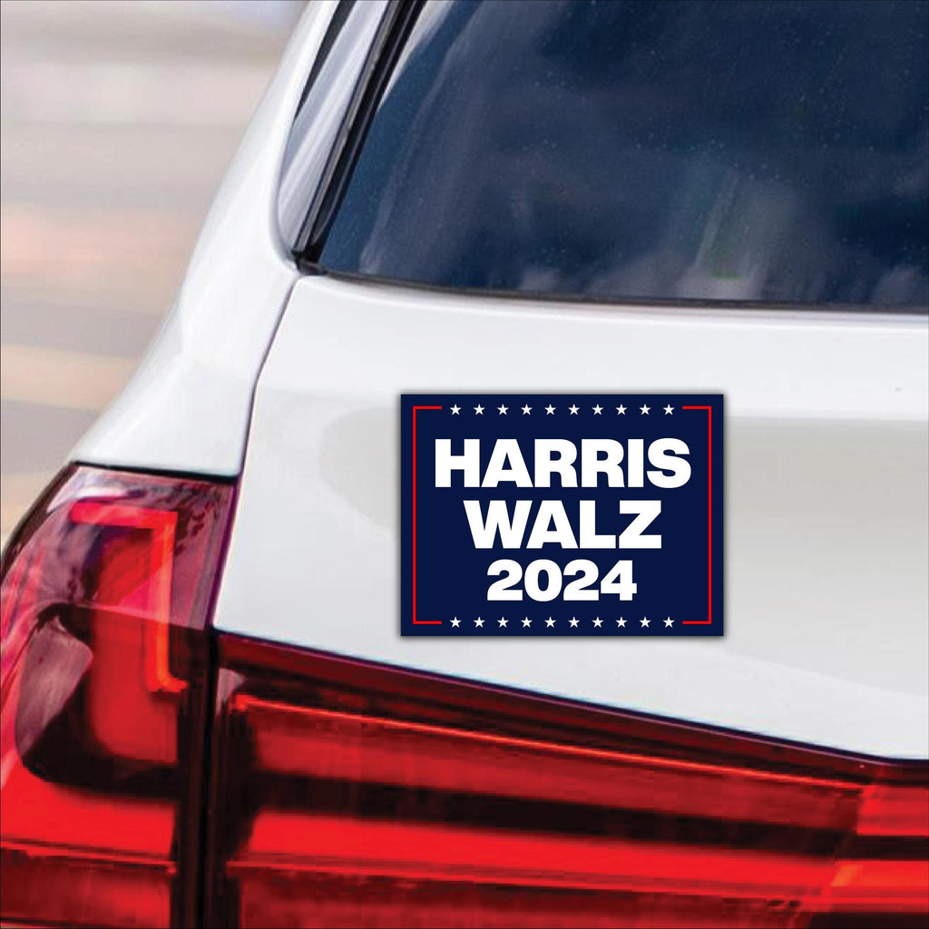 Harris Walz 2024 Car Magnet, Harris For President 2024 Vehicle Magnet, 2024 President Election Bumper, Madam President Magnet, 6" x 4.5"