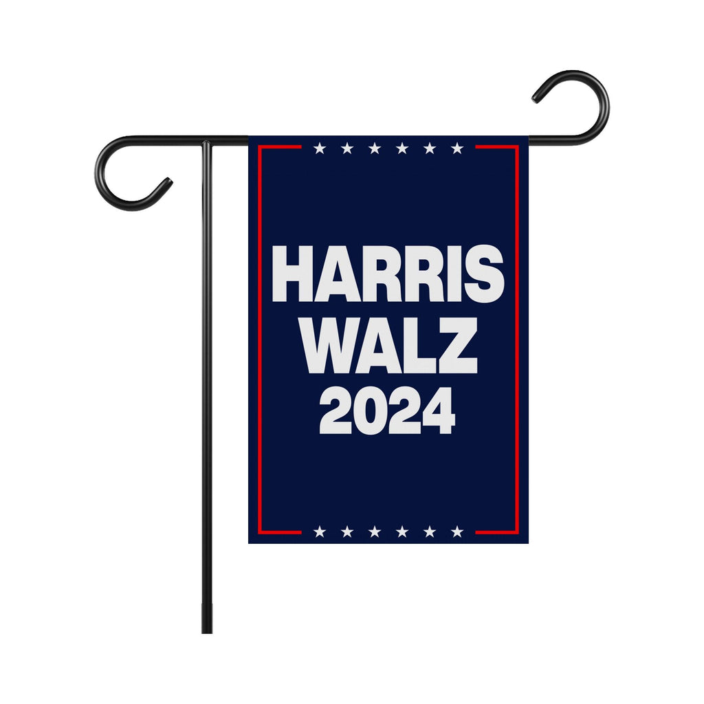 Harris Walz 2024 Garden Flag - 12x18 Inch Double Sided, Childless Cat Ladies Flag, Harris For President 2024 Flag, Madam President Flag